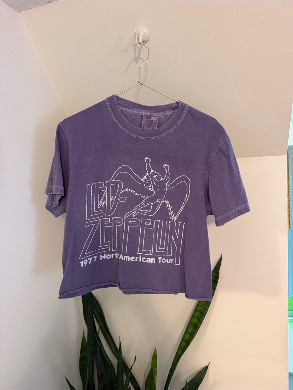 Kids' Purple Graphic Tour Tee